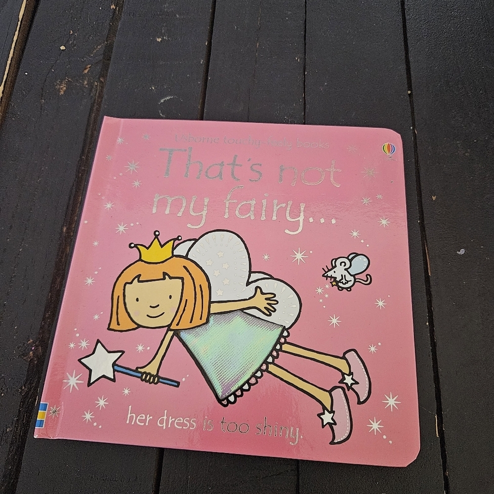 Usborne NEW That's Not My Fairy Interactive Pink Board Book Touchy Feely Girl